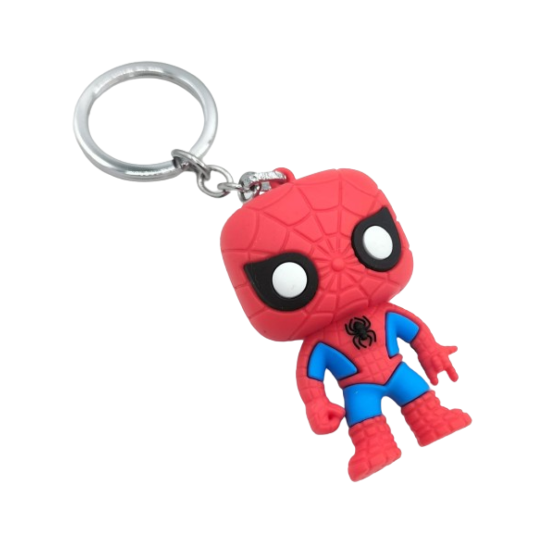 Spiderman Keychain (Rubber)
