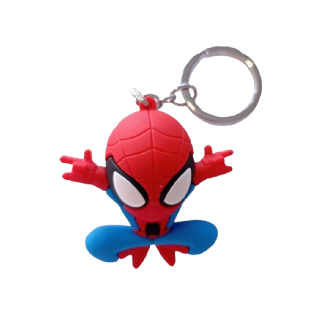 Spiderman Keychain (Rubber)