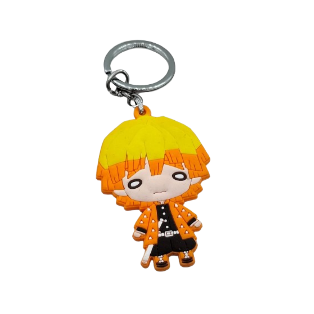 Zenitsu Keychain (Rubber)