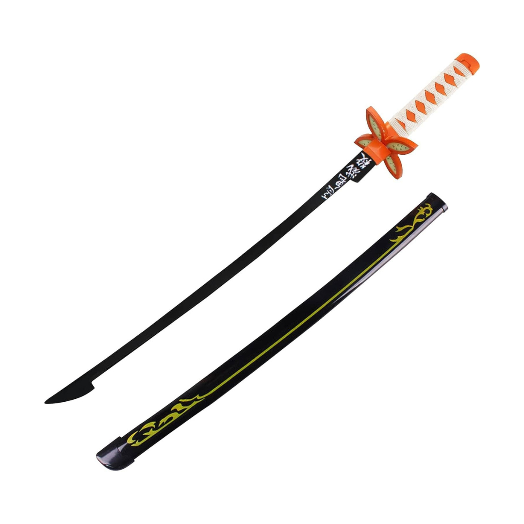 Kocho Shinobu Sword (Black Sheath) (Wooden)