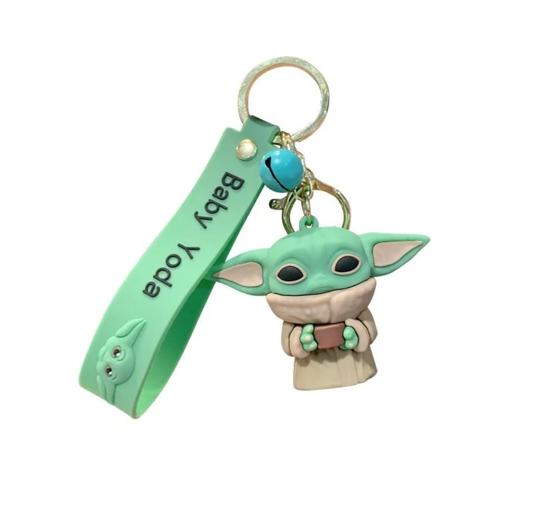 Baby Yoda (Star Wars) Rubber Keychain