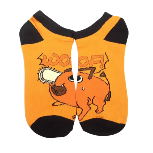 Woof Pochita (Short Socks)