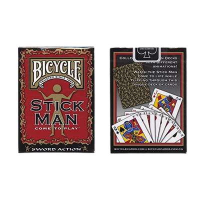 Stick Man Bicycle Cards