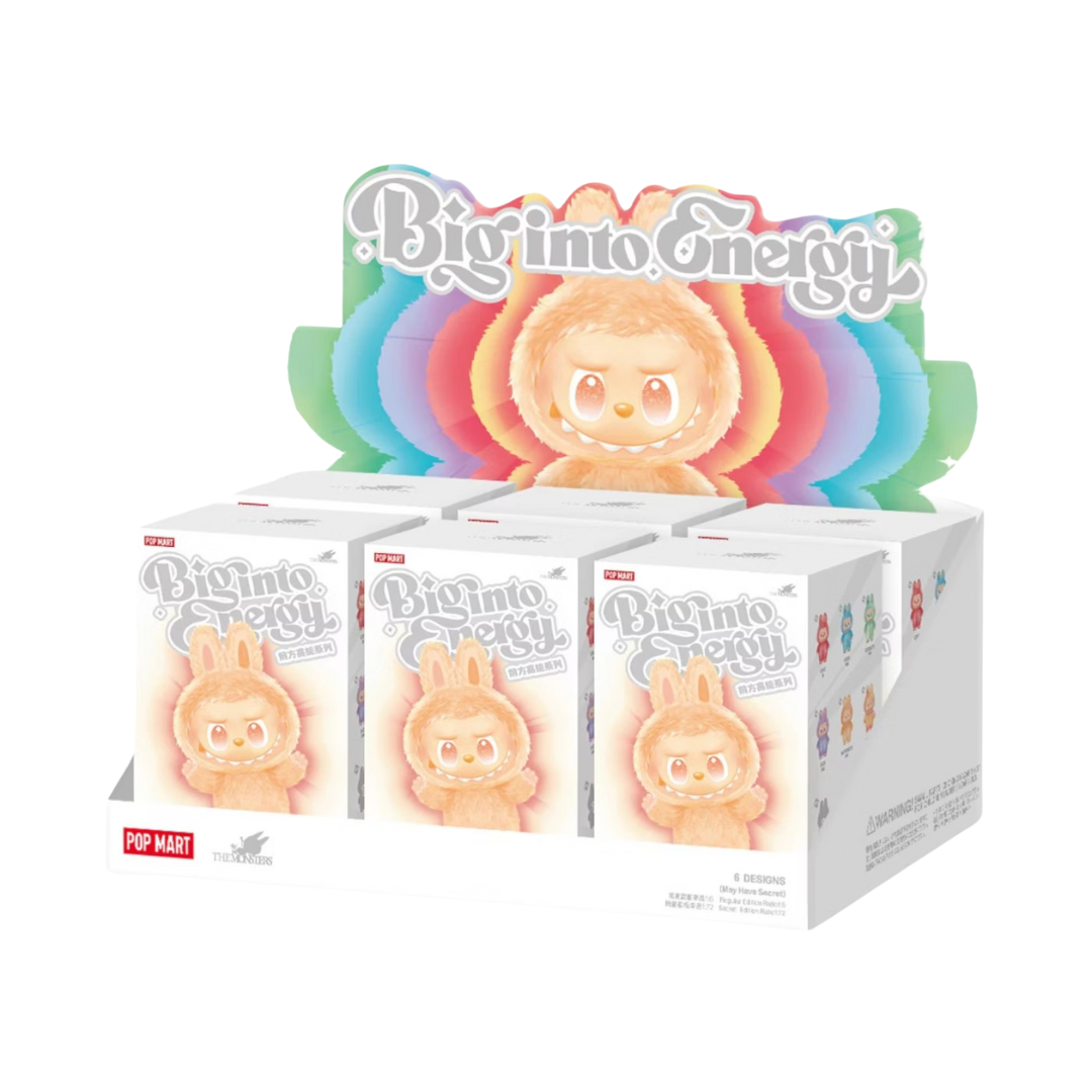 THE MONSTERS Labubu Big into Energy Series-Vinyl Plush Pendant Blind Box - POP MART