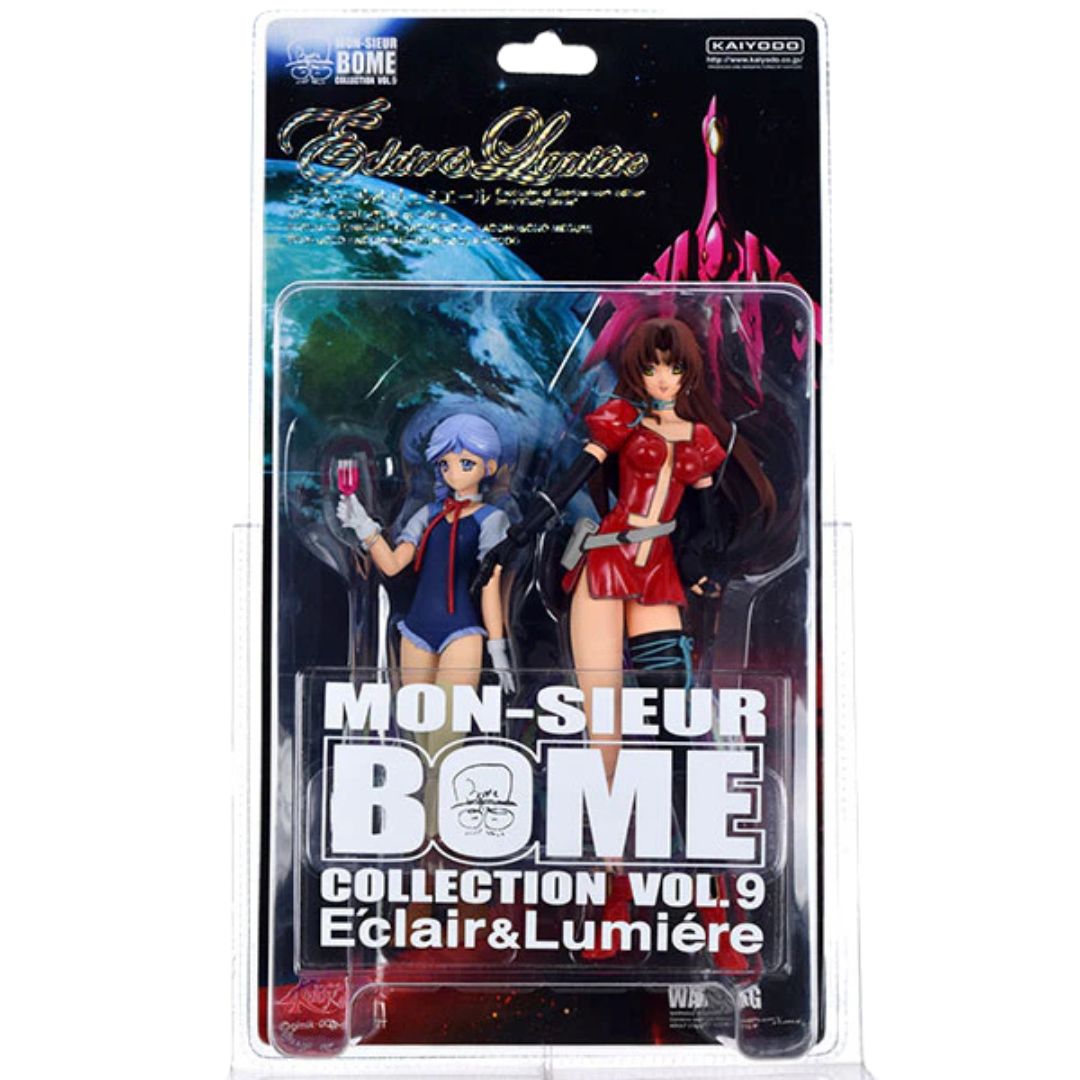 ECLAIR & LUMIERE (Mon-Sieur BOME Vol 9) 2 Figure Set KAIYODO