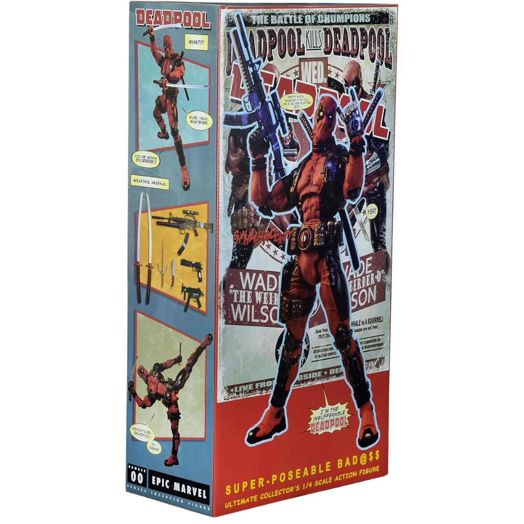 NECA - Deadpool Ultimate Collector's 1/4 Scale Epic Marvel Action Figure