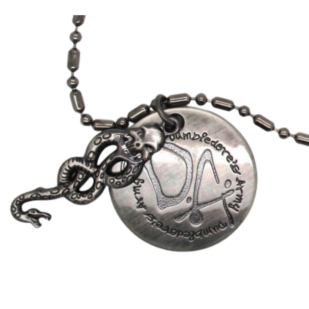 Dumbledore's Army Necklace with Snake (Harry Potter)