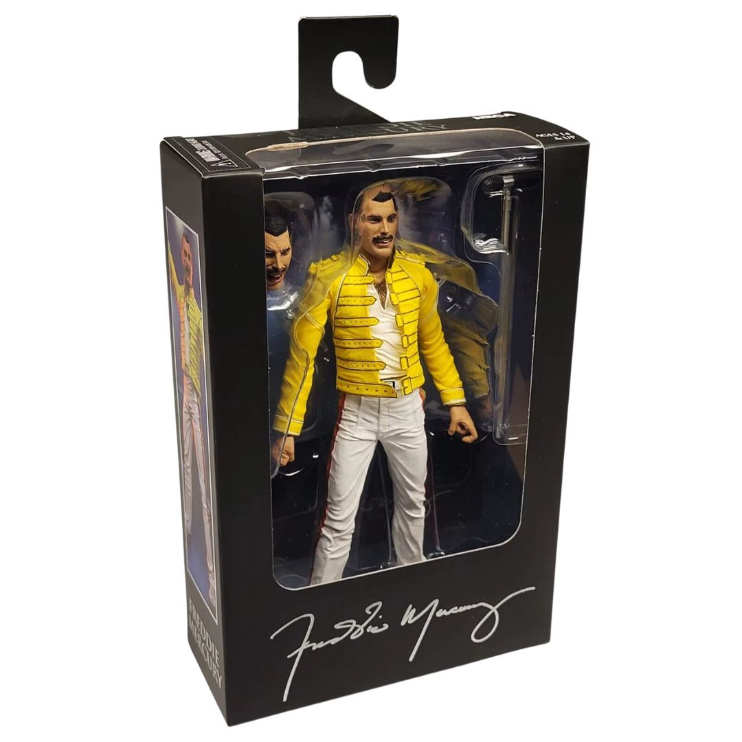 NECA - Queen Freddie Mercury Yellow Jacket Action Figure
