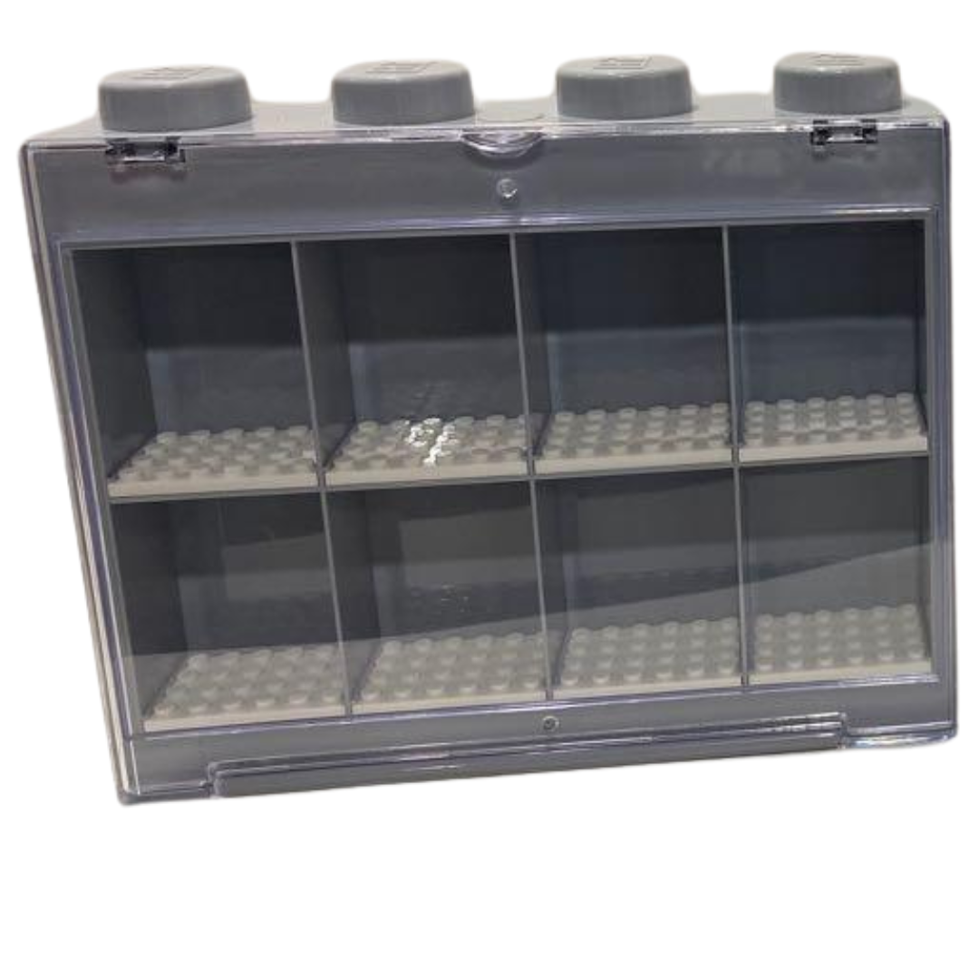 Grey 8 Piece Set Lego Case