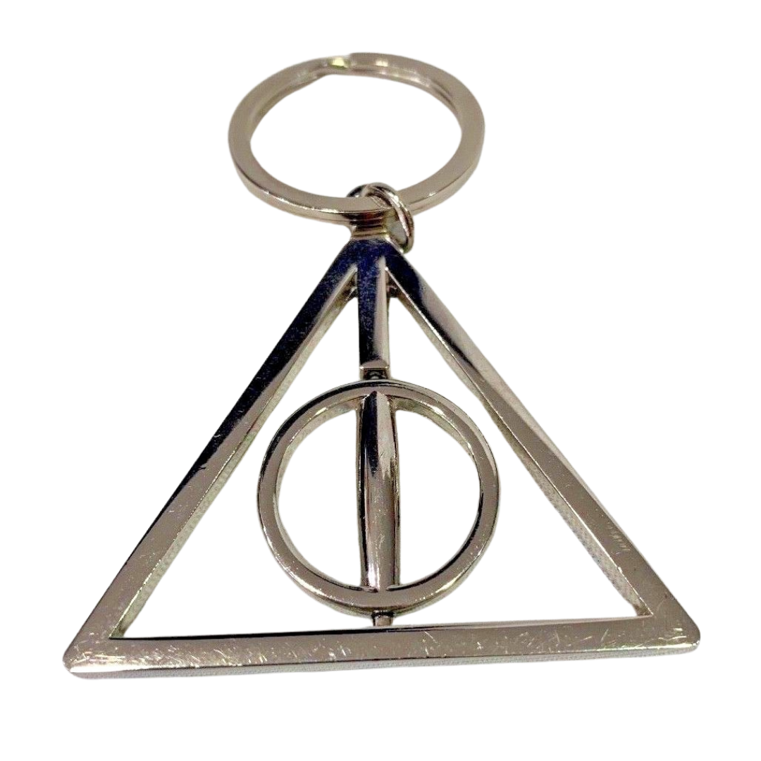 Deathly Hallows (Harry Potter) Metal Keychain (large)