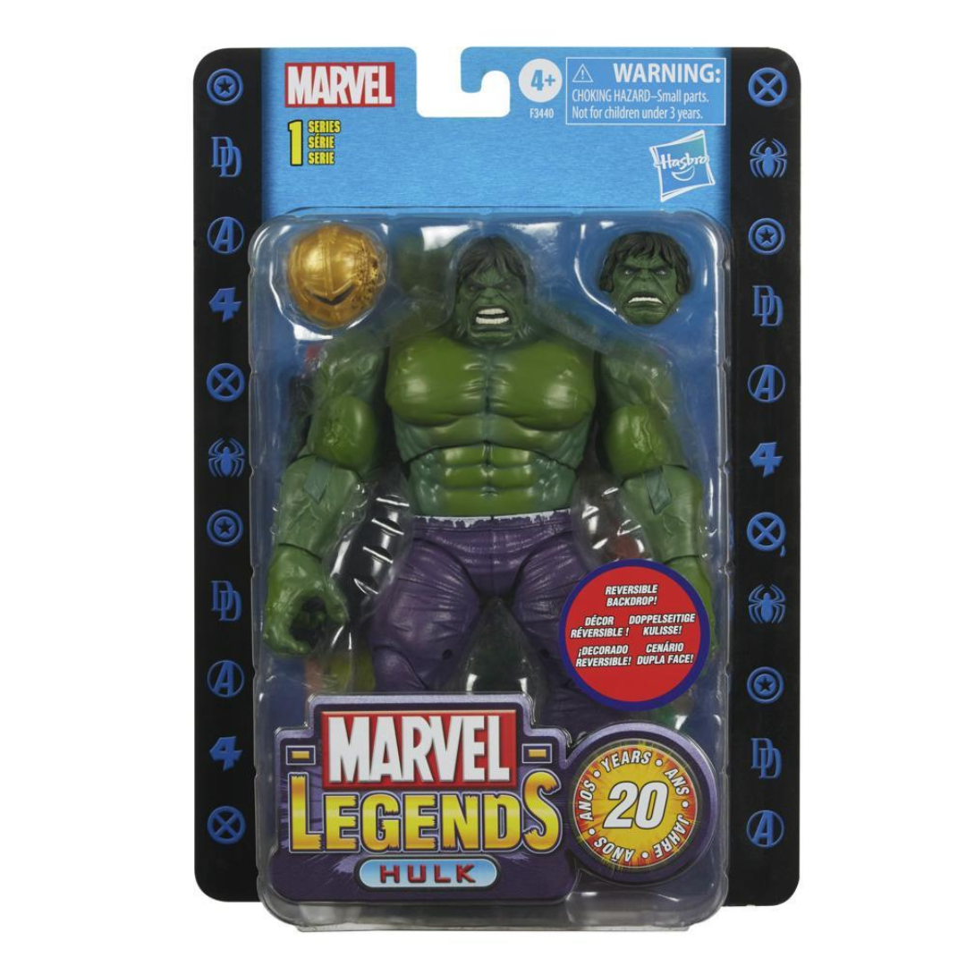 Marvel Legends 20th Anniversary Retro Hulk 6-Inch Action Figure