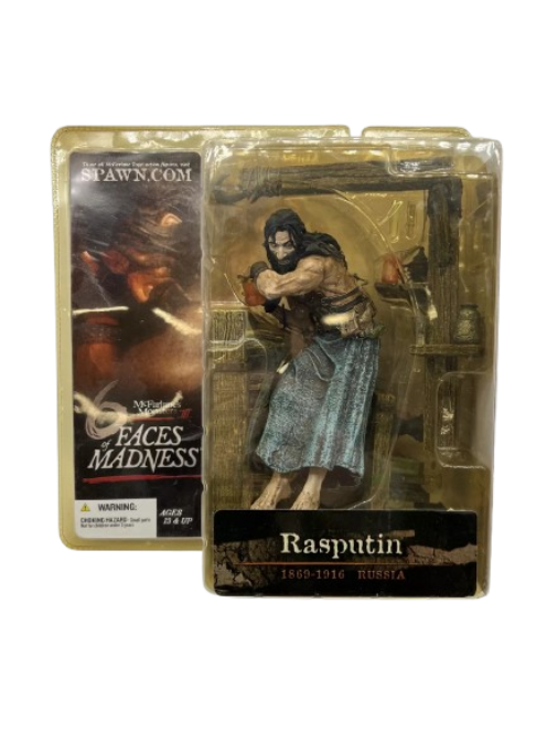 Spawn 6 Faces of Madness Rasputin 1869-1916 Russia McFarlane's Monsters III