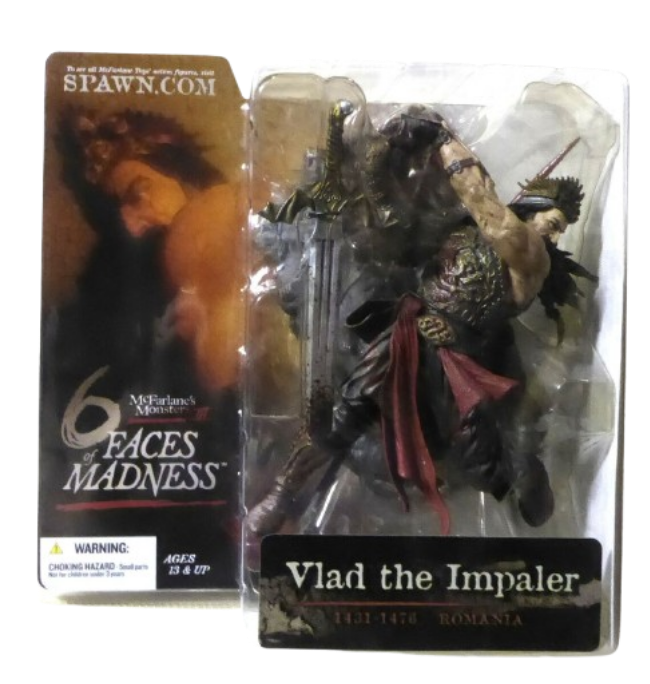 McFarlane Toys 6 Faces Of Madness Vlad The Impaler Romania McFarlane's Monsters III