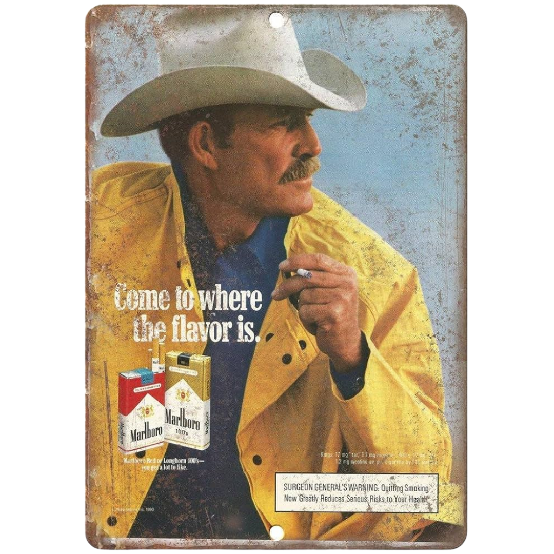 Marlboro Man Tin Poster (20x30cm)