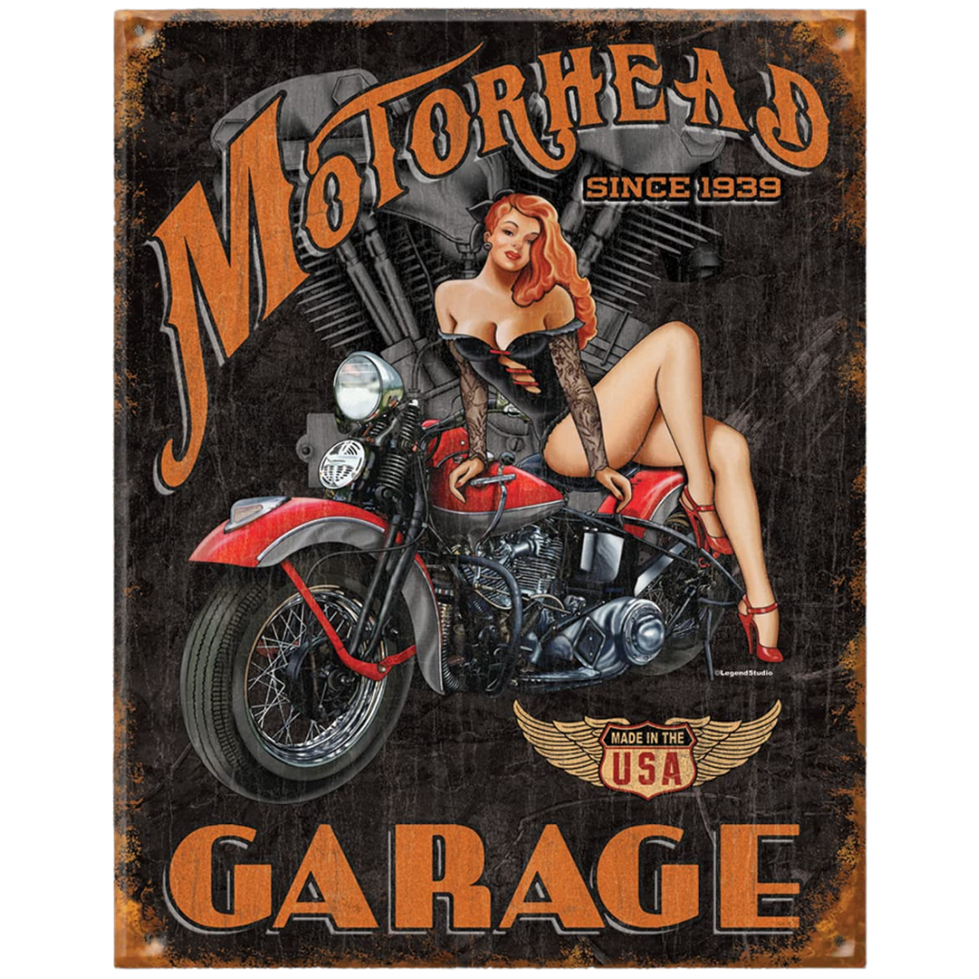 Motorhead Garage Tin Poster (20x30cm)