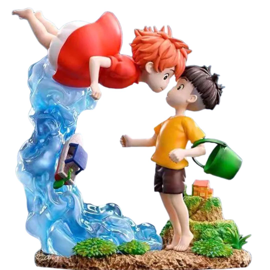 Ponyo Loves Sosuke (Ponyo on the Cliff) Figure