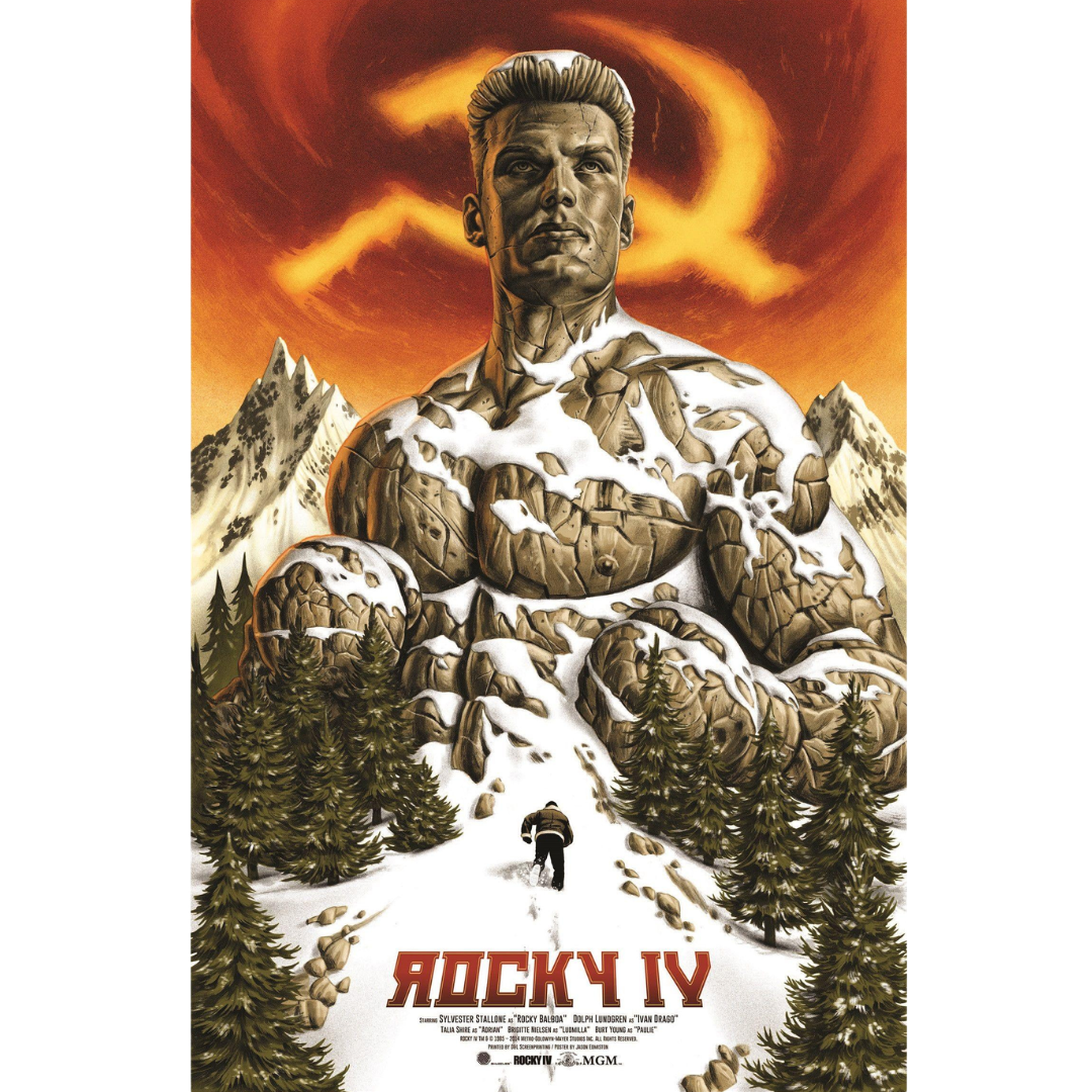 Rocky IV Tin Poster (20x30cm)