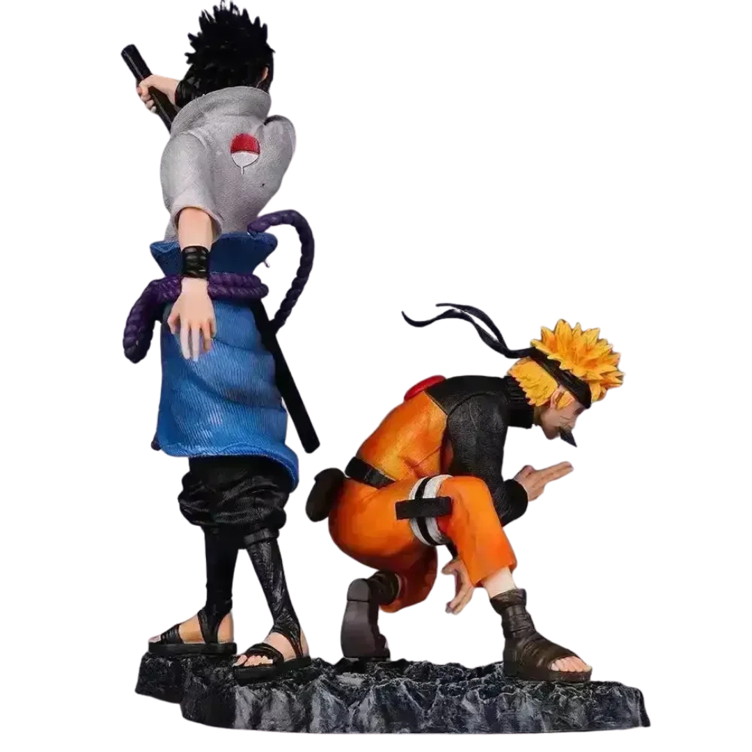 Naruto 16cm and Sasuke 26cm 2 in 1 Boxset Figure