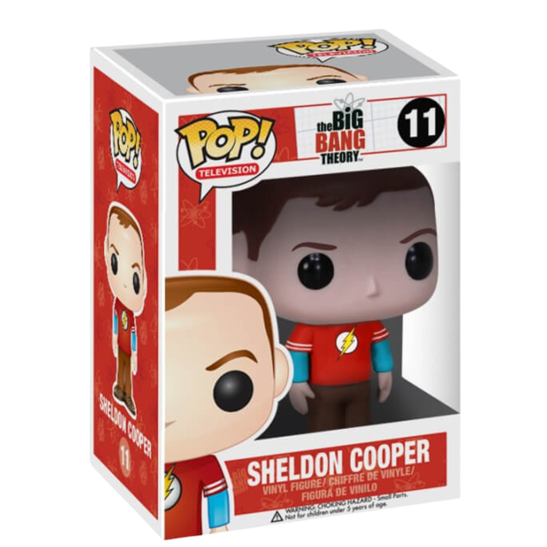 Sheldon Cooper in Flash T-Shirt (The Big Bang Theory)