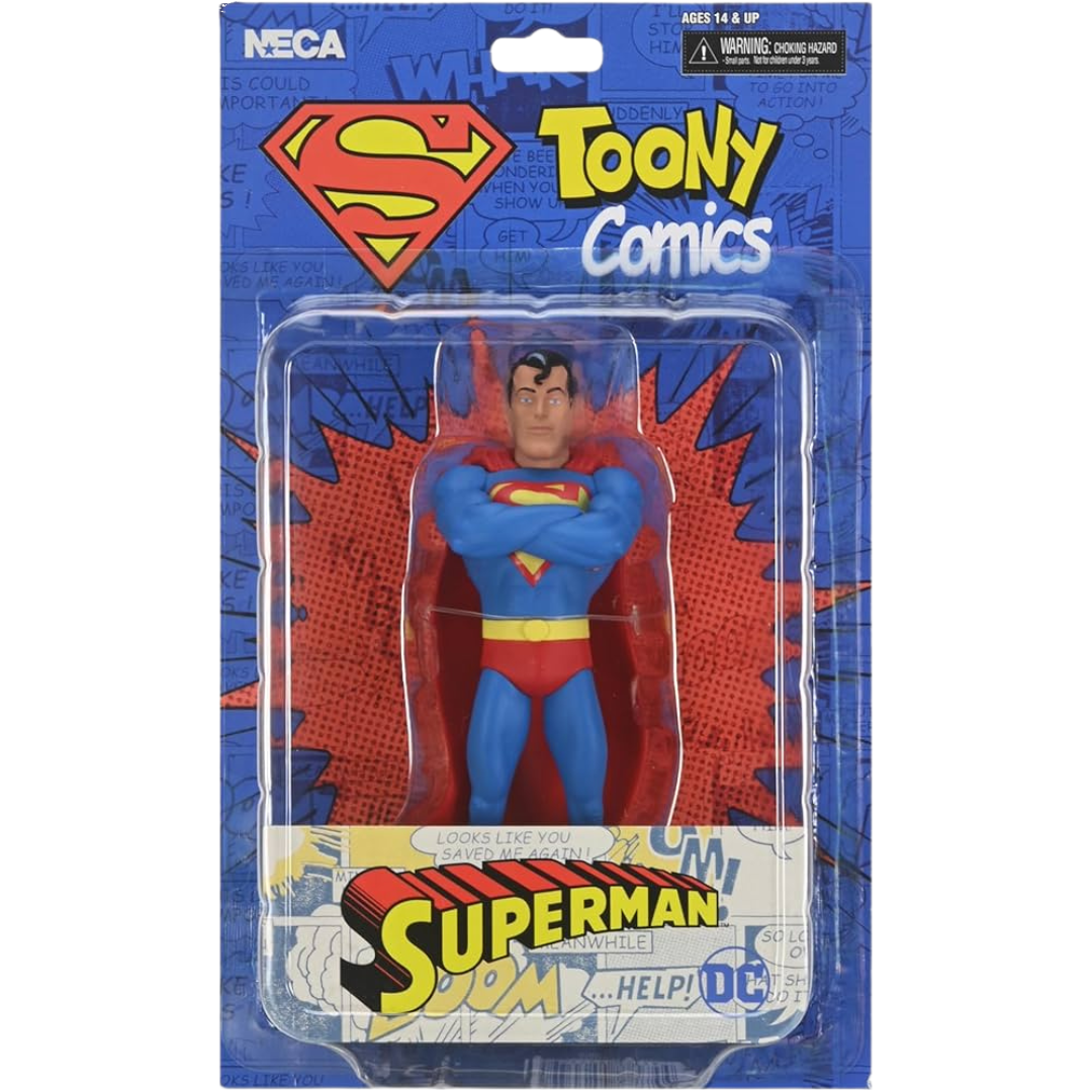 NECA - Toony Comics - DC Comics Superman 6" Action Figure