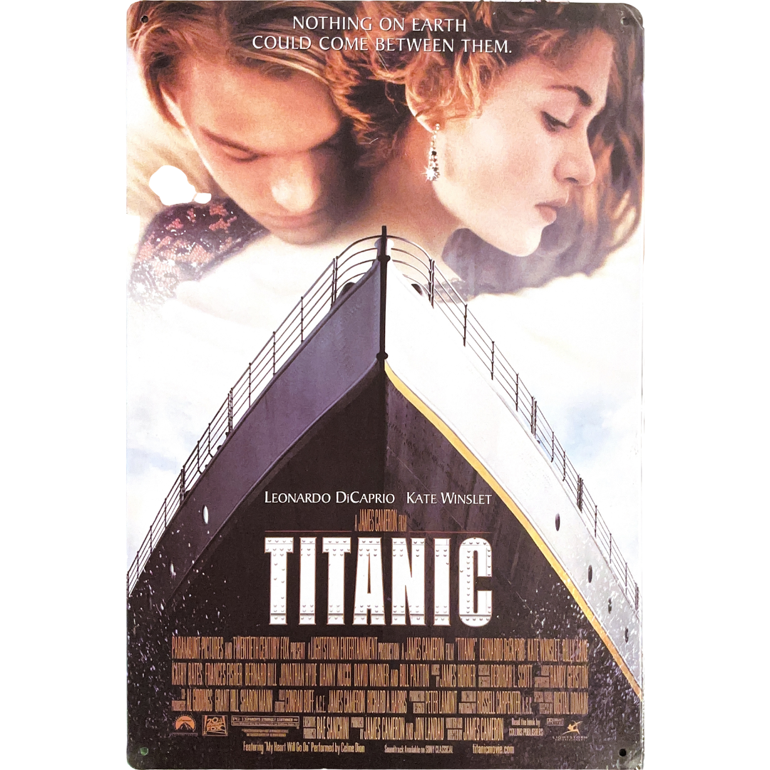 Titanic 1997 Film Tin Poster (20x30cm)