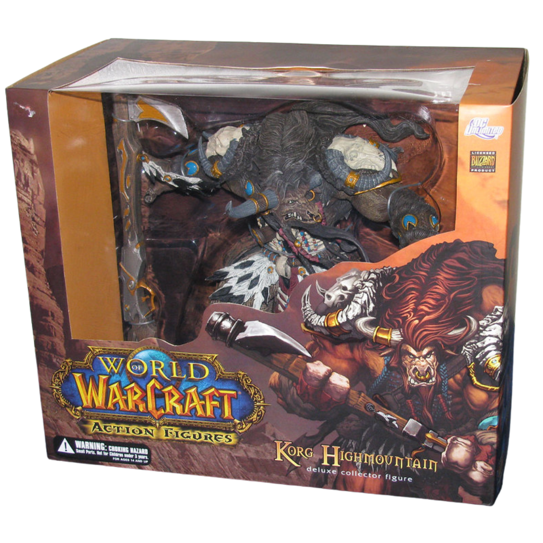 Dc Unlimited Blizzard Kong Highmovntain (World Of Warcraft) Deluxe Collector Figure