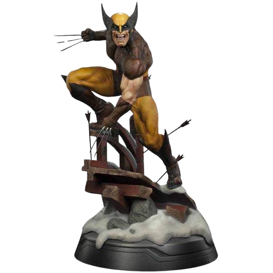 Wolverine-Brown Costume (Marvel) Figure