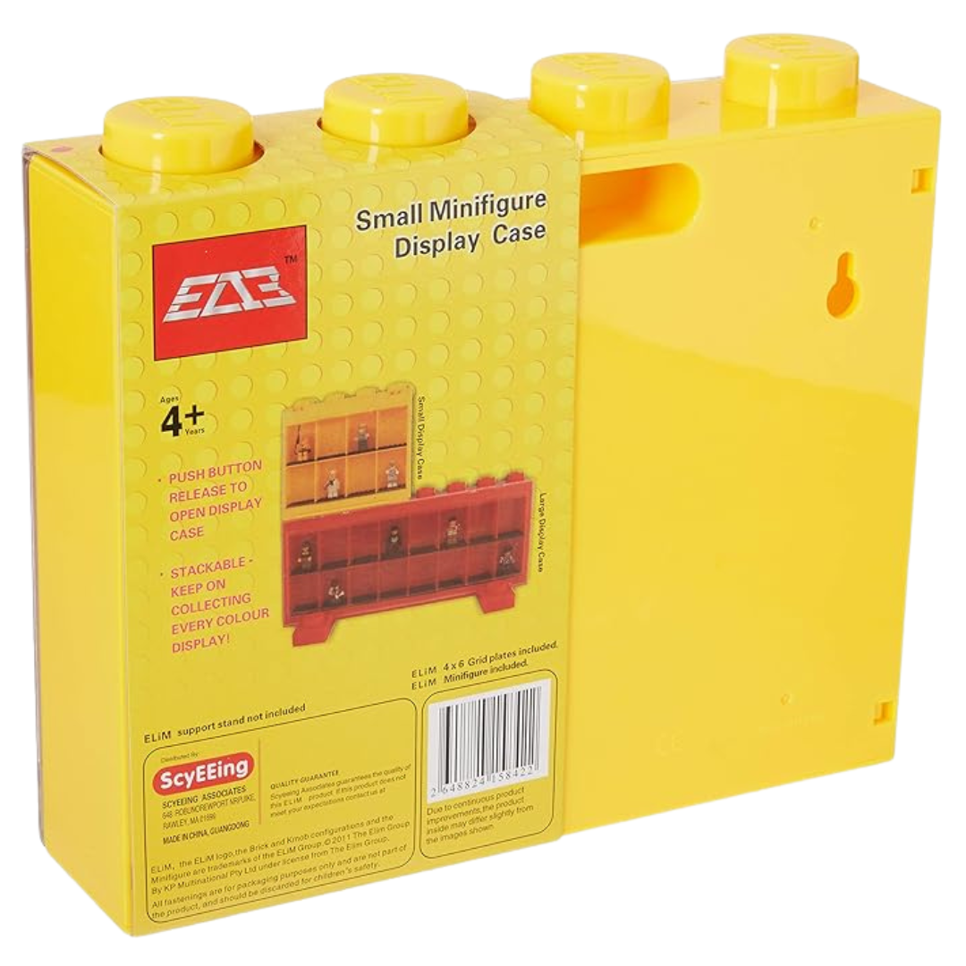 Yellow 8 Piece Set Lego Case