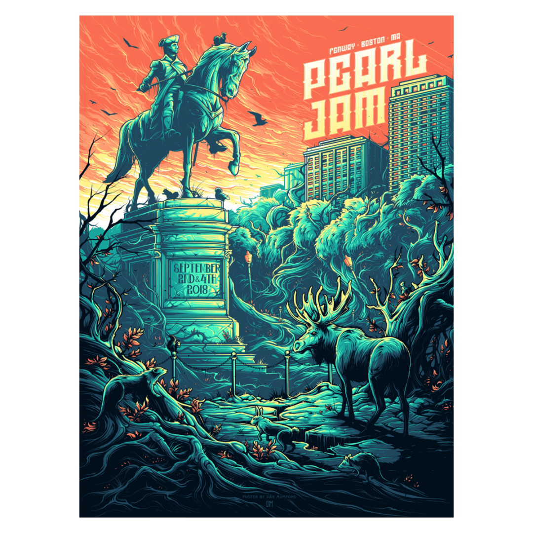 Pearl Jam Tin Poster (30cm x 40cm)