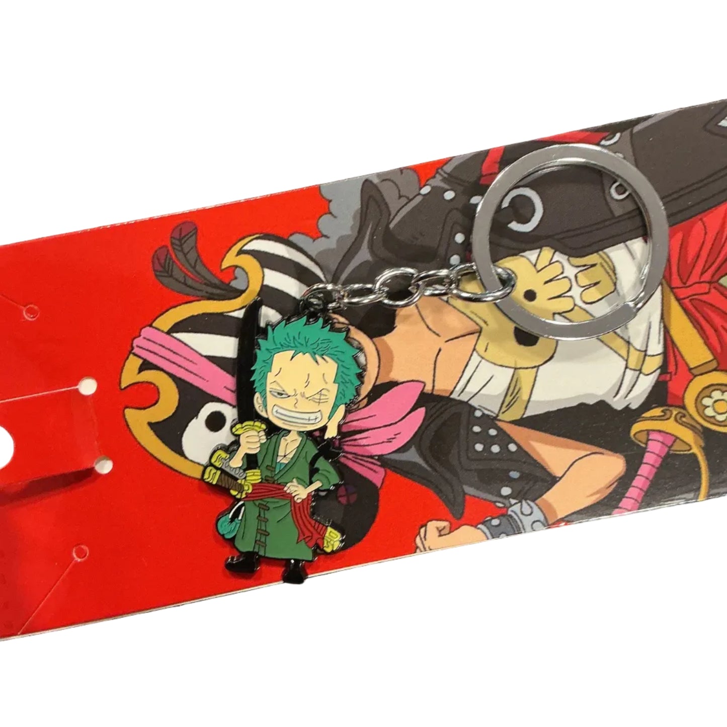 Zoro One Piece Metal Keychain