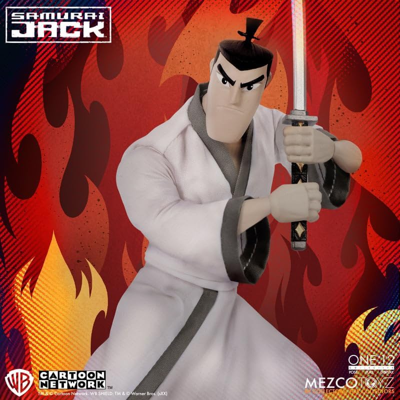 Mezco One:12 Collective Samurai Jack Collectible Action Figure