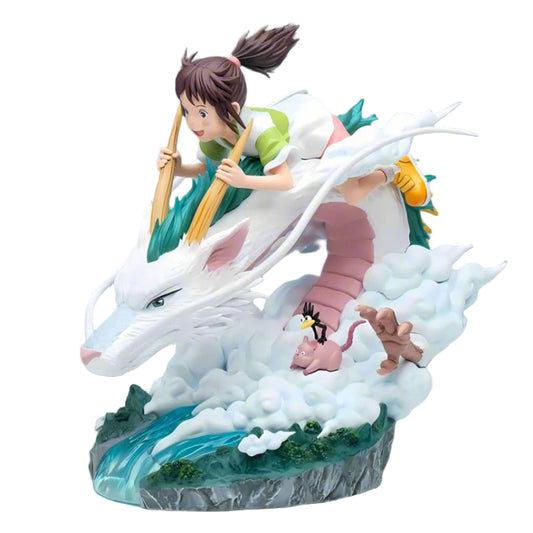 Chihro and Dragon Haku (Spirted Away) Figure Studio Ghibli