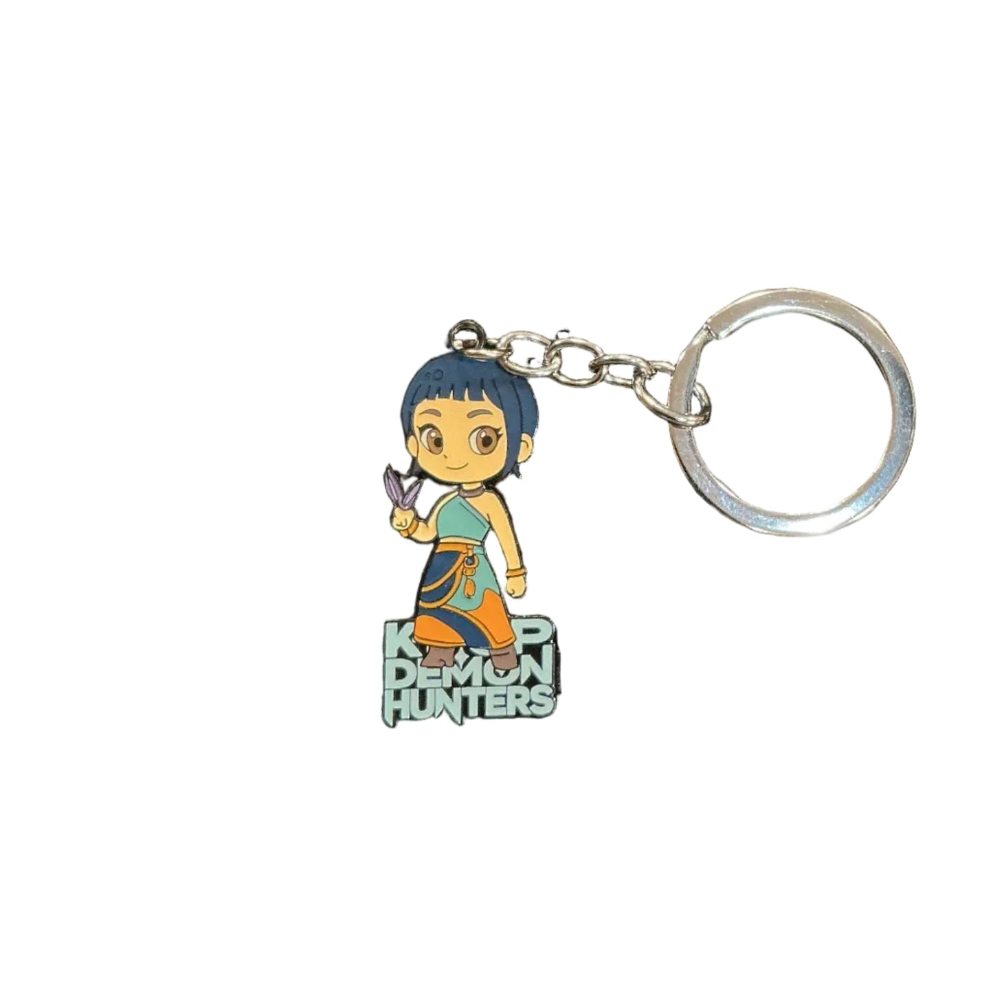 Zoey K-pop Demon Hunter Metal Keychain