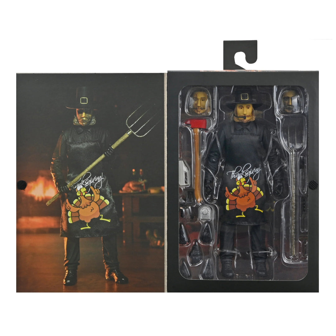 NECA Ultimate John Carver "No Leftovers" (Thanksgiving) Action Figure 18cm