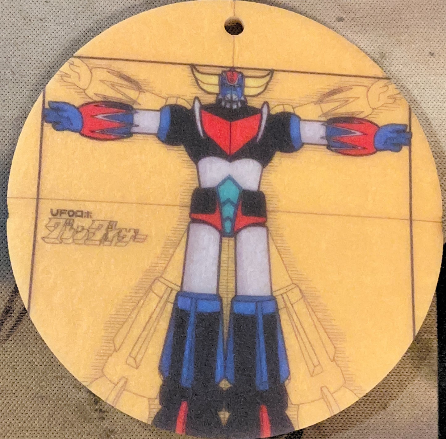 Grendizer Themed Car Air Freshener