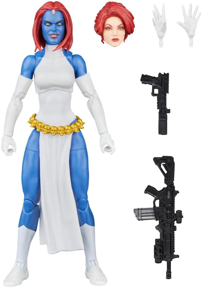 Hasbro Marvel Legends The Uncanny X-Men Retro Carded Mystique 6 Inch Action Figure