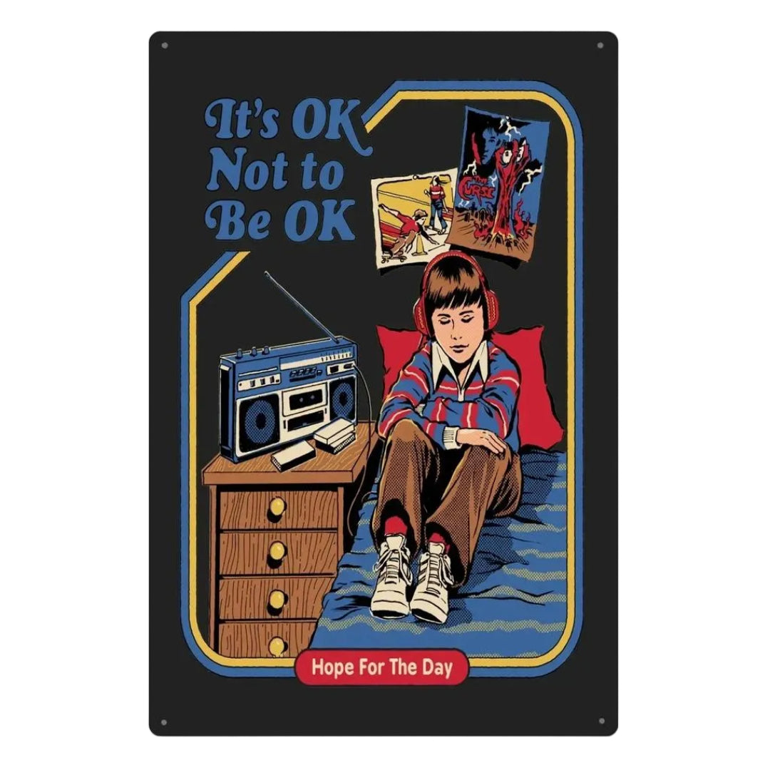 Steven Rhodes Art Tin Poster (20cm x 30cm)