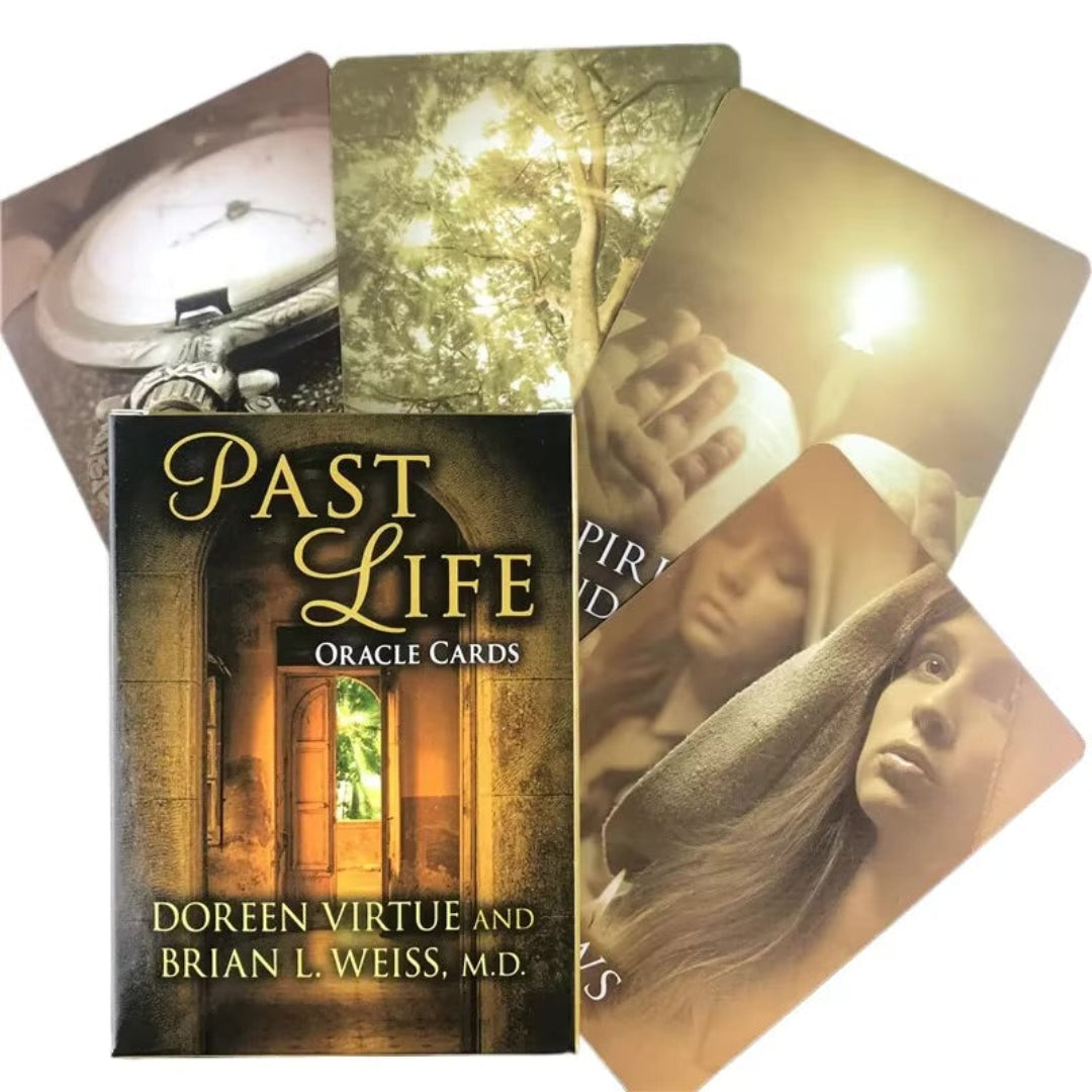 Past Life Oracle Cards Metal Box