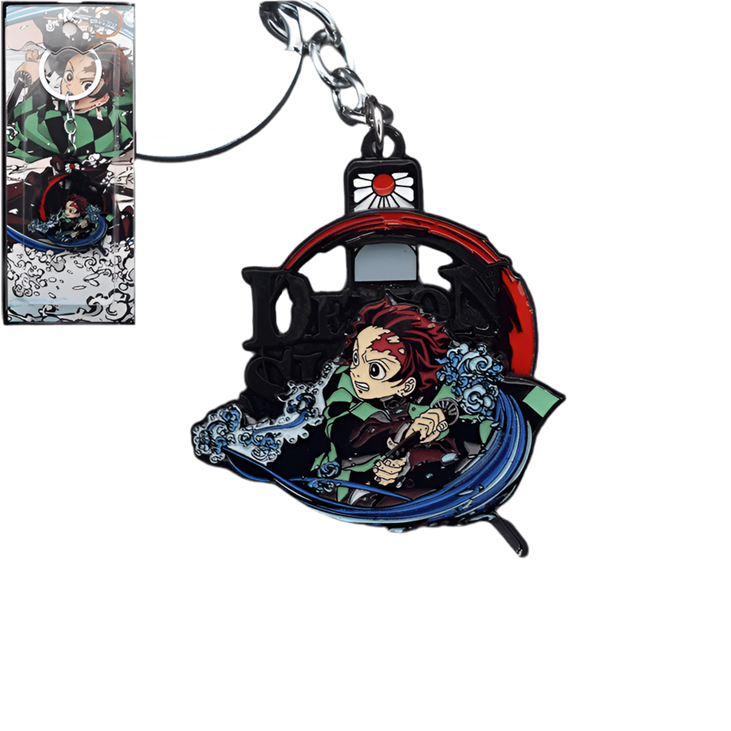Demon Slayer Tanjiro Metal Keychain