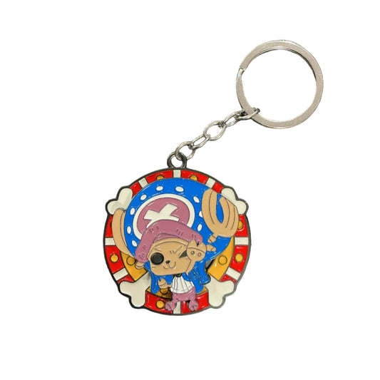 Tony Tony Chopper Rotating One Piece Metal Keychain
