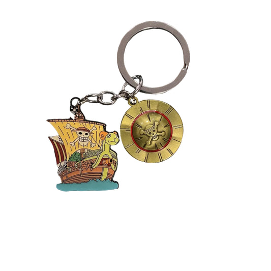 Going Marry With Strawhat One Piece Metal Keychain