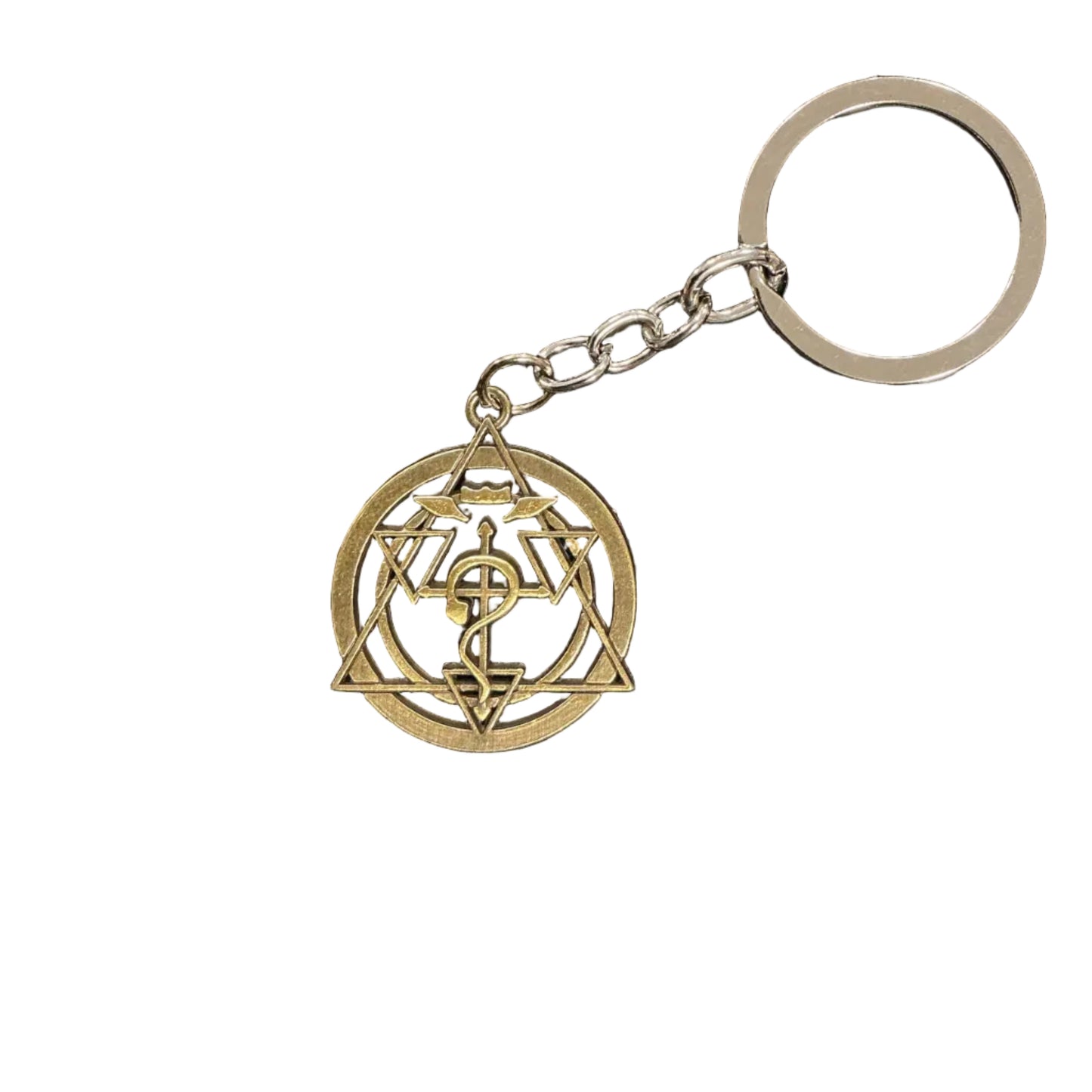 Full Metal Alchemist Metal Keychain Bronze