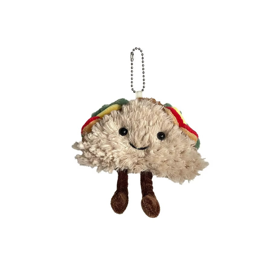 Taco Plushie Bag Charm