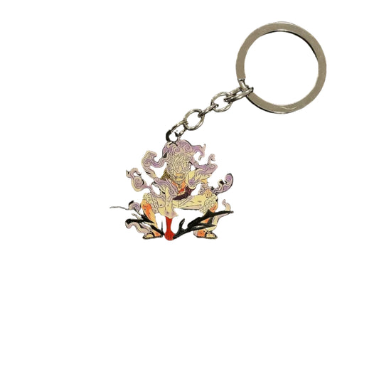 Nika Luffy One Piece Metal Keychain