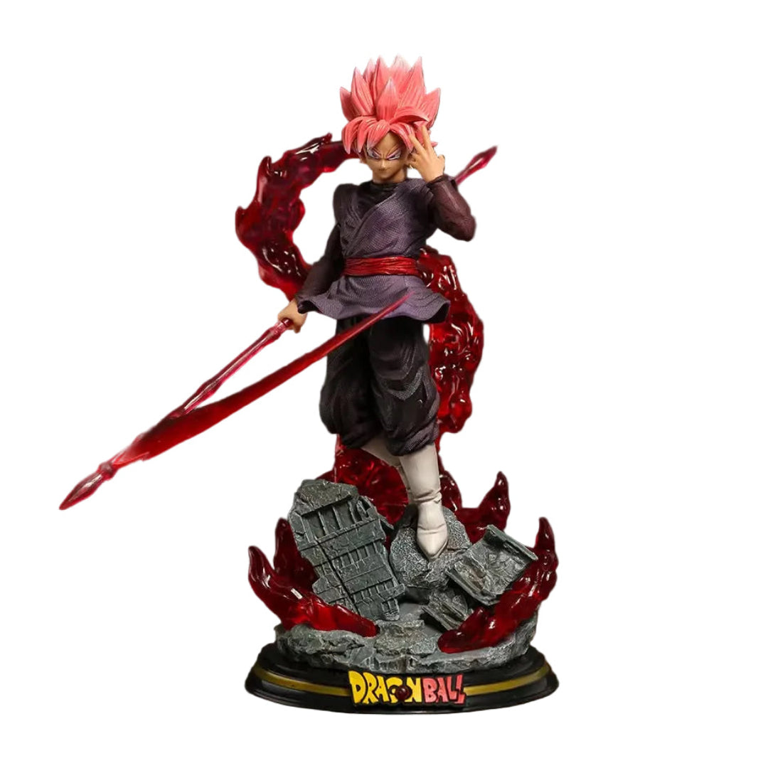 T- Rex Studios Goku Black Super Saiyan Rose 28Cm Figure With LED Light