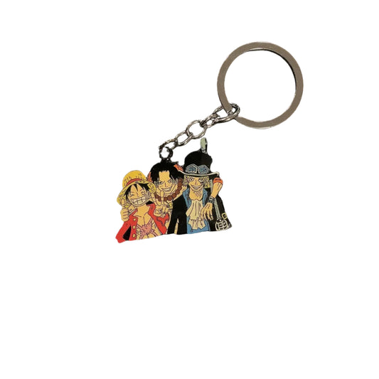 A.S.L One Piece Metal Keychain