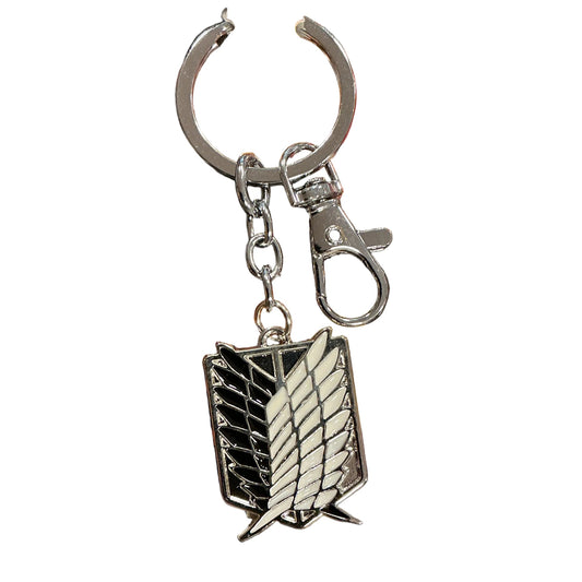 Attack on Titan wings of freedom keychain (Metal)