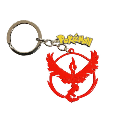 Pokemon Valor Metal Keychain