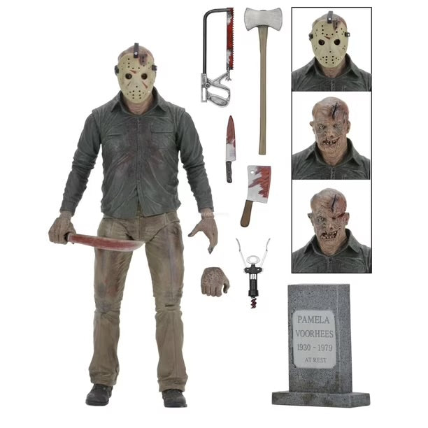 NECA Friday the 13th Action Figure (Ultimate Part 4 Jason) 7 Inch
