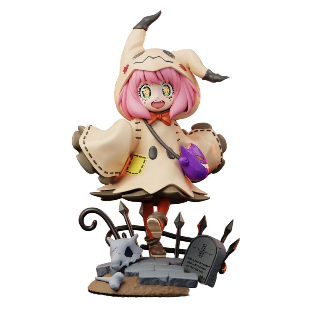 Anya in Mimikyu Cosplay (Spy X Family) 22cm Figure